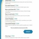 Menu Cozy Café Rabat June 2023 245612